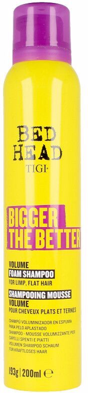 Tigi Bed Head Bigger The Better Volume Foam Shampoo 200 ml