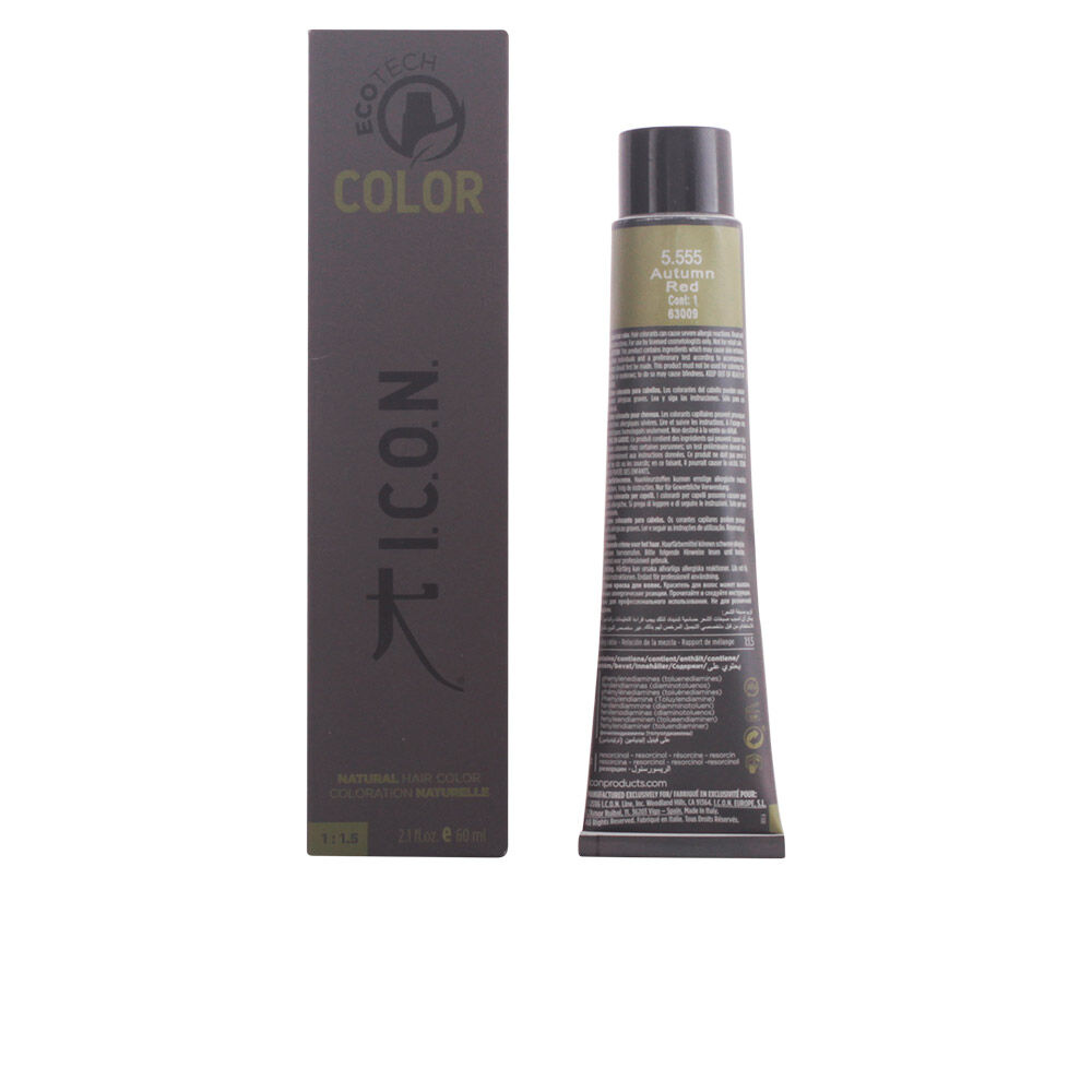 I.C.O.N. ECOTECH COLOR natural color 5.555 autum red