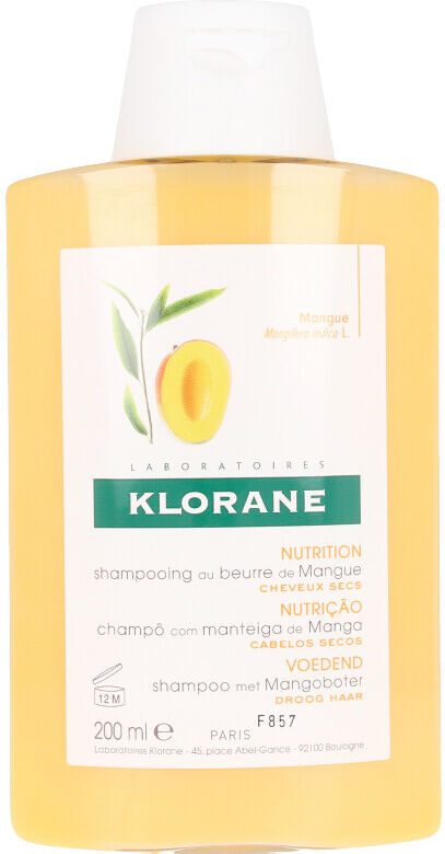 Klorane Nutrition Shampoing Au Beurre De Mangue 200 ml