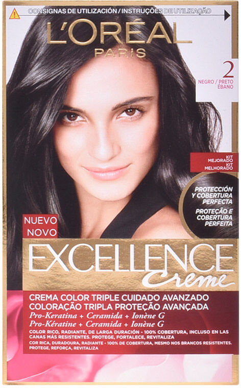 L'Oréal Professionnel L'Oréal EXCELLENCE Creme 2 Preto Ébano