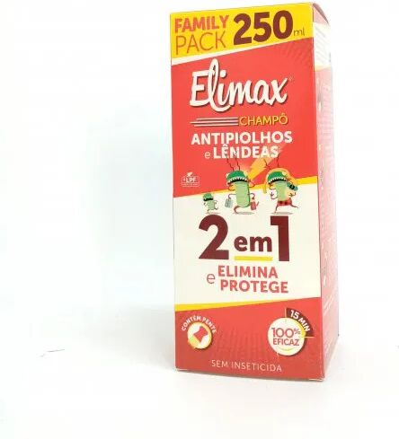 Elimax Champô Piolhos E Lêndeas + Pente 250ml