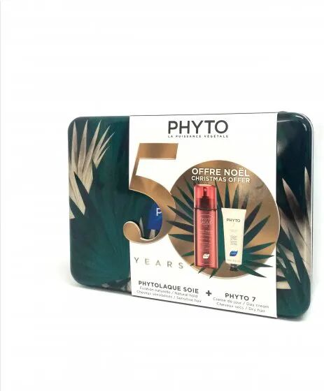 Phyto Phytolaque Soie Laca Fixação Natural 100ml Com Oferta De Phyto 7 Creme De Dia Hidratante 50ml