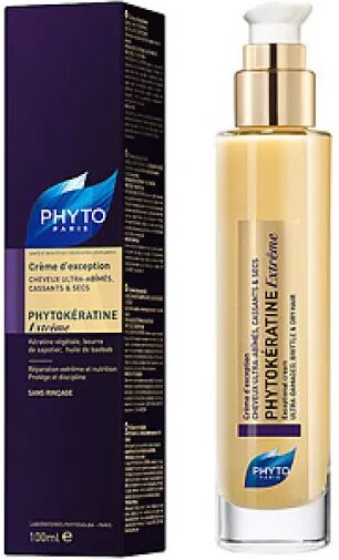 Phyto Phytokératine Extrême Creme Cabelos Danificados, Quebradiços E Secos 100ml