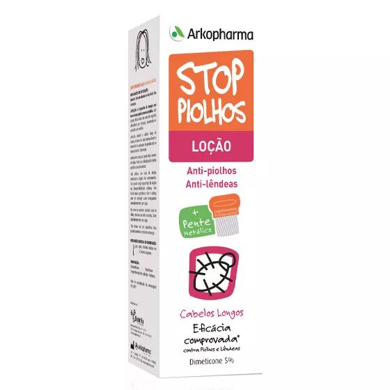 Stop Piolhos Loção Cabelos Longos 100ml + Pente