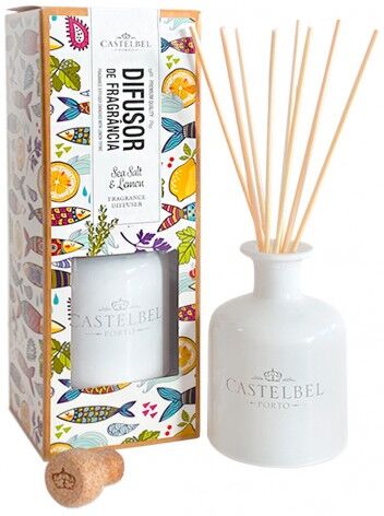 Castelbel | Portus Cale Castelbel Sardinha Difusor Sais Marinhos & Limão 250ml