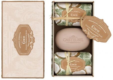 Castelbel | Portus Cale Castelbel Sabonetes Côco 3x150g