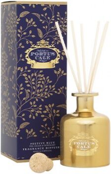 Castelbel | Portus Cale Portus Cale Difusor Festive Blue Vidro Dourado 100ml