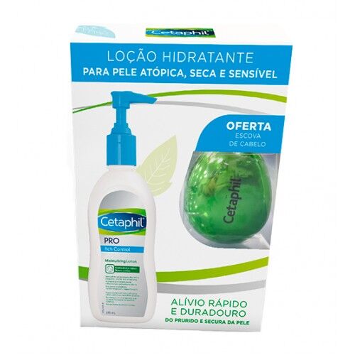 Cetaphil Pro Itch Control Loção Hidratante + OFERTA Escova