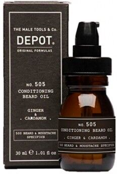 Depot Nº 505 Conditioning Beard Oil Ginger & Cardamom 30ml