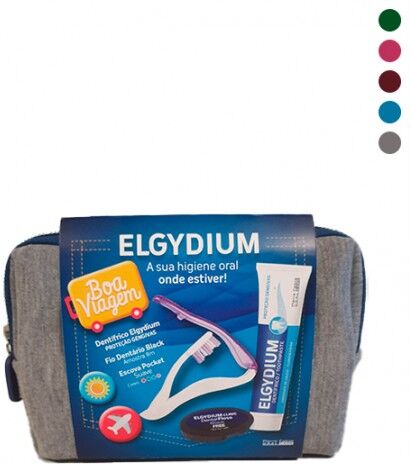 Elgydium Kit Viagem Dentífrico + Escova 50ml