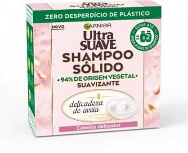 Garnier Ultra Suave Shampoo Sólido Delicadeza de Aveia 60g