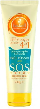 Haskell S.O.S Verão Creme Pré e Pós Sol 240g