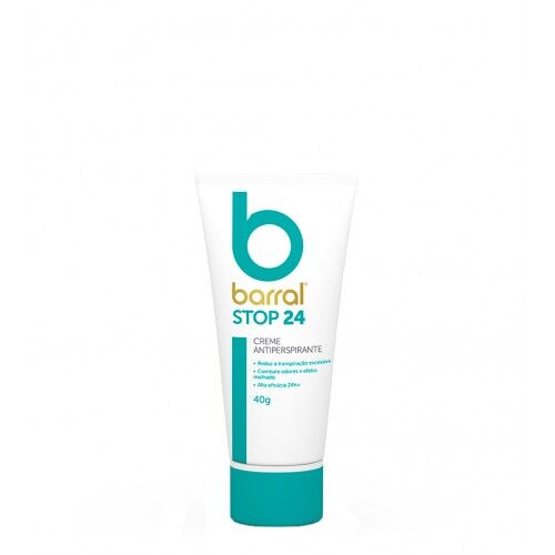 Barral Stop 24 Creme Antiperspirante 40g