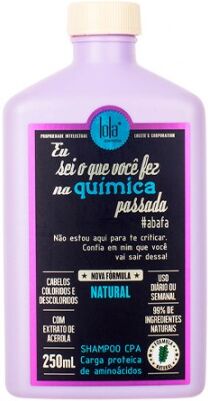 Lola Cosmetics Lola Eu Sei O Que Você Fez Na Quím. Pass. Shampoo 250ml