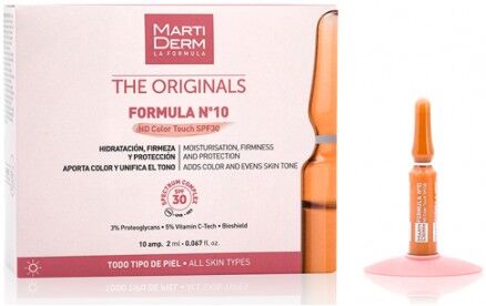 Martiderm The Originals Formula Nº10 HD Color Touch SPF30 10x2ml