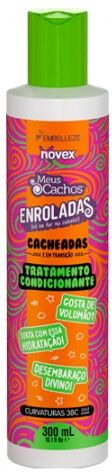 Novex Meus Cachos Enroladas Cacheadas Condicionador 300ml