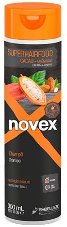 Novex SuperHairFood Cacau & Amêndoa Shampoo 300ml