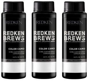 Redken Brews Color Camo - Light Ash 3x60ml