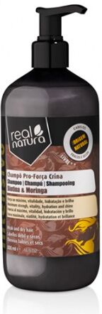 Real Natura Shampoo Sem Sal Pro-Força Crina 500ml