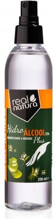 Real Natura Hidro Álcool Plus 75% 200ml