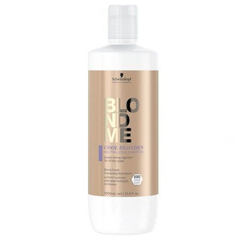 Schwarzkopf Blondme Cool Blondes Neutralizing Shampoo 1000ml