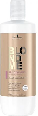 Schwarzkopf Blondme All Blondes Light Shampoo 1000ml