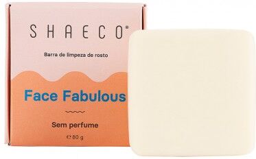 Shaeco Barra de Limpeza de Rosto Face Fabulous 80g