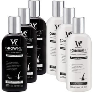 Watermans 3x Shampoo & 3x Conditioner Hair Growth Set (Typ Av Köp: En Gång (Ej Prenumeration))