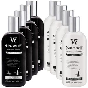 Watermans 4x Shampoo & 4x Conditioner Hair Growth Set (Typ Av Köp: Skickas: Varje Månad (Prenumeration))