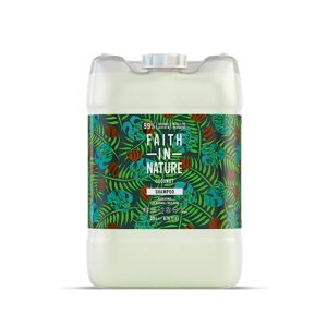 Faith In Nature Shampoo 20L Refill - Coconut - Normal To Dry Hair - Natural, Vegan & Cruelty Free - Paraben And SLS Free - Bulk Buy