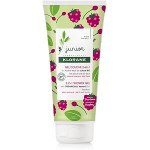 Klorane Junior bath gel hair&body; #raspberry