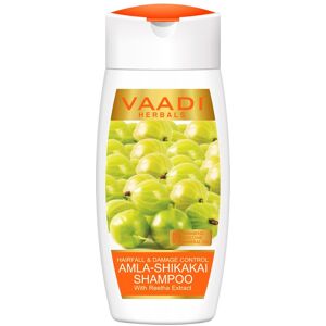 Vaadi Herbals Amla Shikakai Shampoo, Hairfall and Damage Control, 110ml