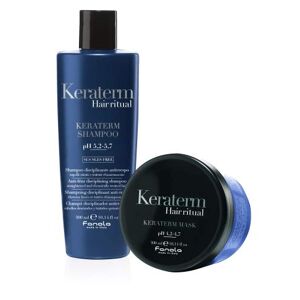 Fanola KERATERM Hair Ritual Shampoo and Hair Ritual Mask 300 ml