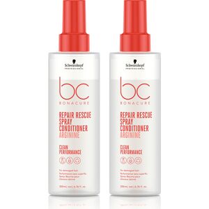 Schwarzkopf BC Clean DOUBLE Repair Rescue Spray Conditioner 200ml