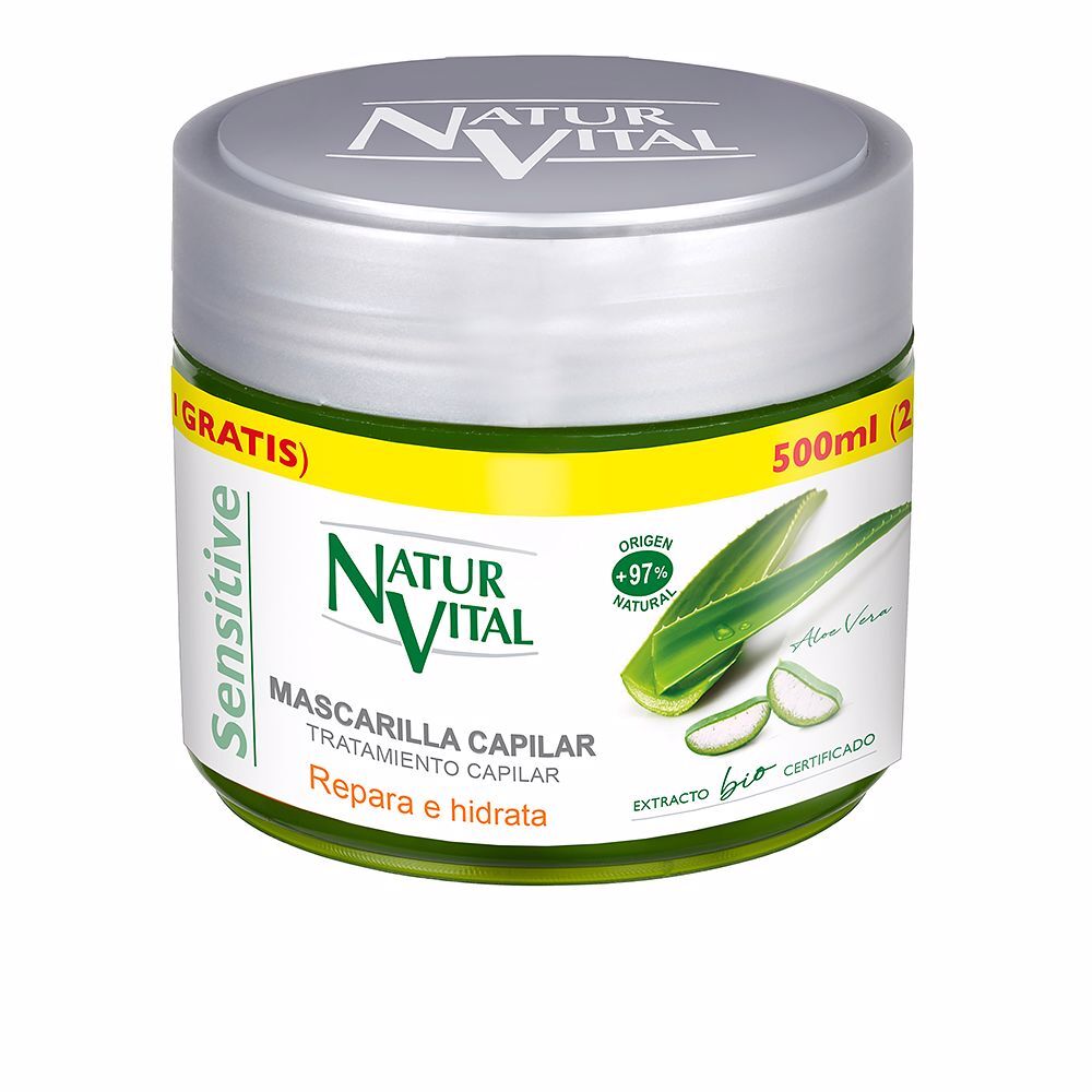 Photos - Hair Product Naturvital Mascarilla Repara E Hidrata sensitive 500 ml