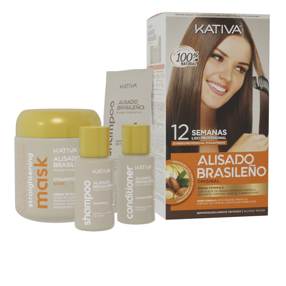 Photos - Hair Product KATIVA Professional Brazilian Straightening Lot 6 pz 