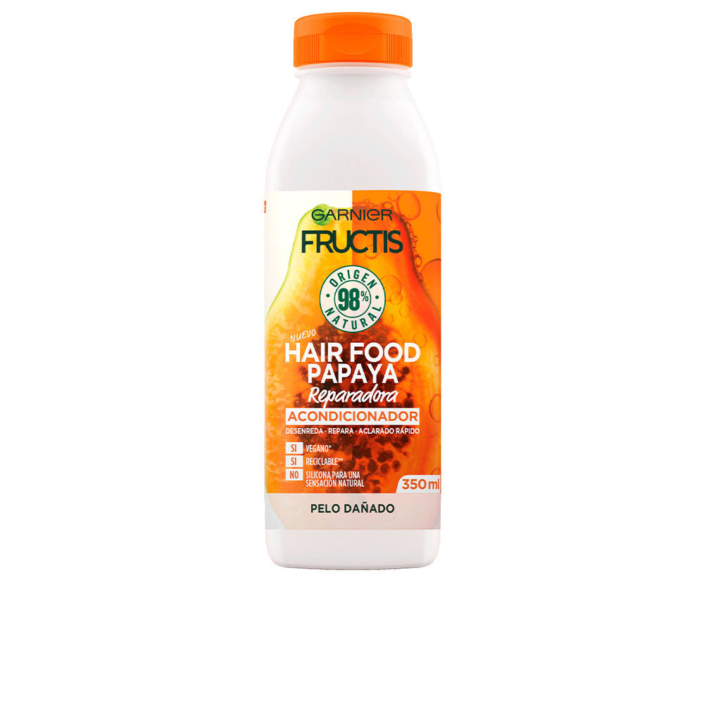 Photos - Hair Product Garnier Fructis Hair Food papaya repairing conditioner 350 ml 