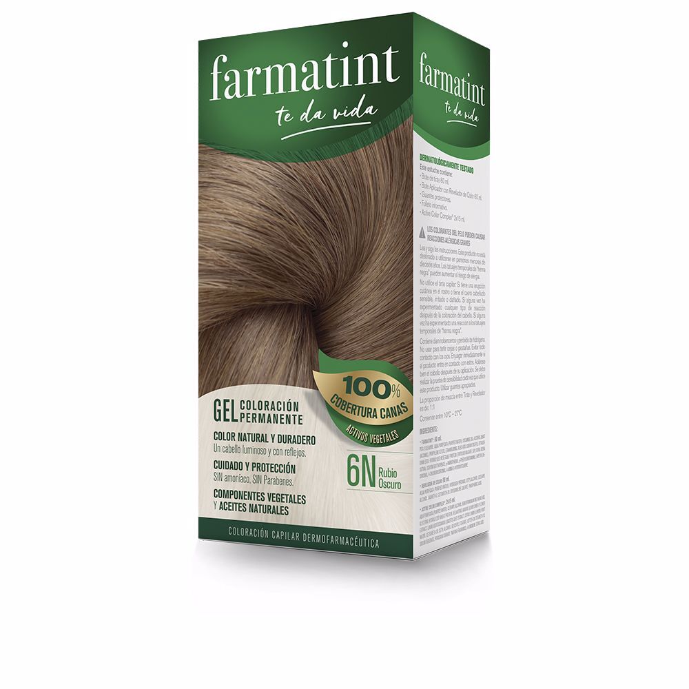 Photos - Hair Dye Farmatint Gel coloración permanente #6n-rubio oscuro