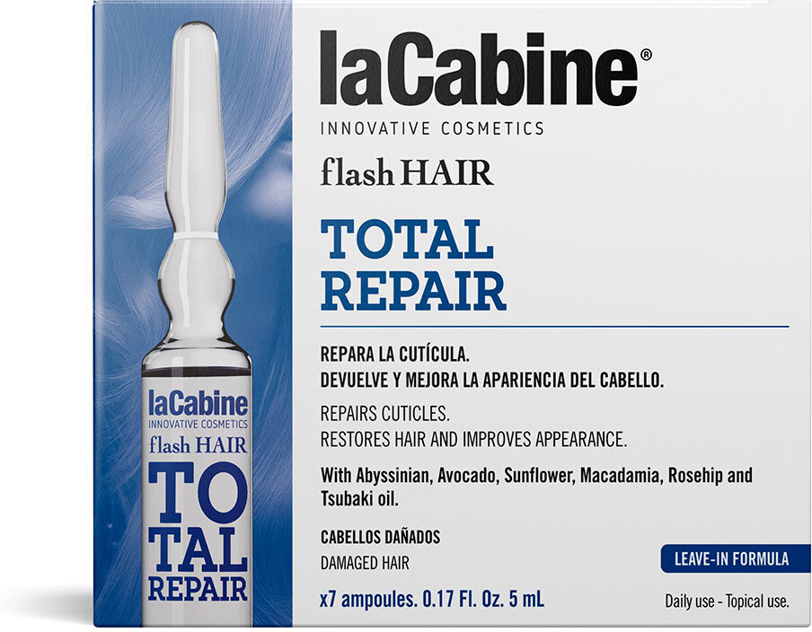 Photos - Hair Product Sante La Cabine Flash Hair total repair 7 x 5 ml 