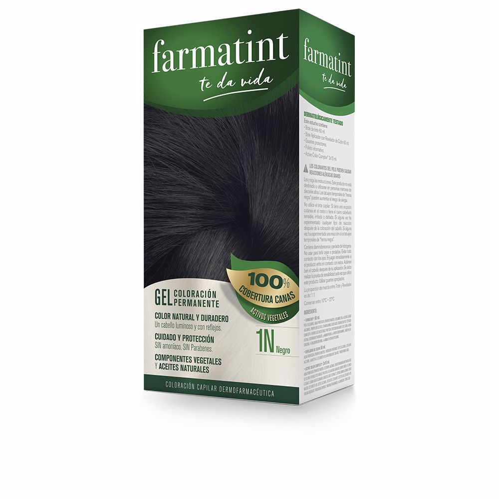 Photos - Hair Dye Farmatint Gel coloración permanente #1n-negro