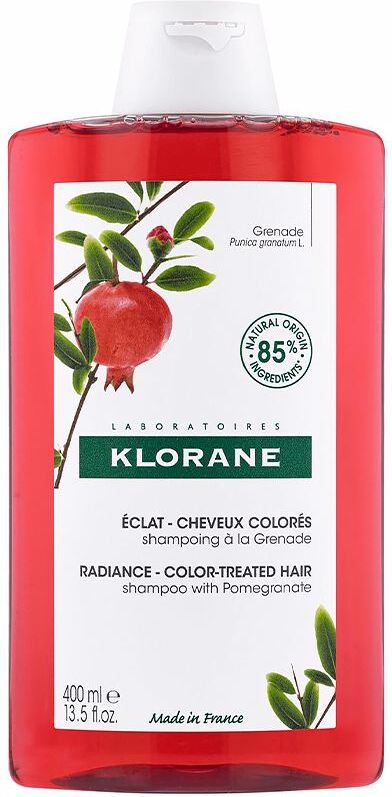 Photos - Hair Product Klorane A La Granada shine shampoo for colored hair 400 ml 