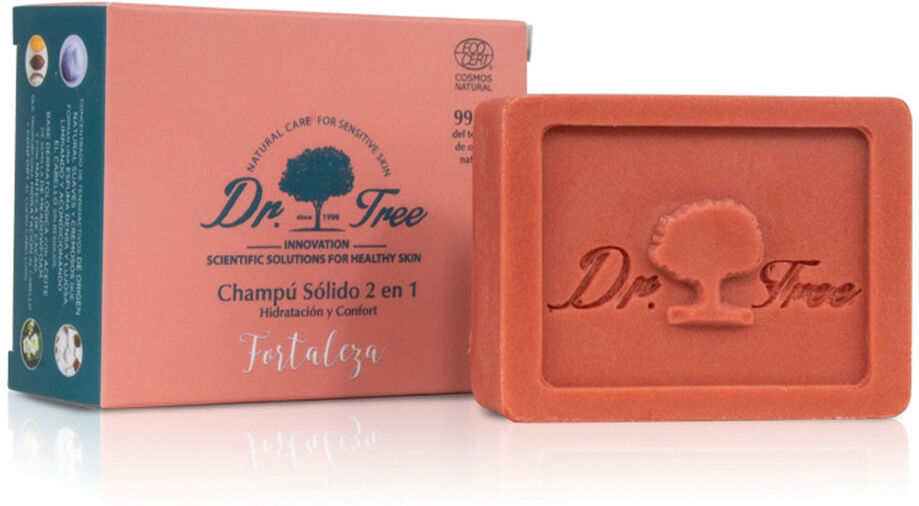 Photos - Hair Product Dr. Tree Solid Shampoo fortress 2 in 1 75 gr