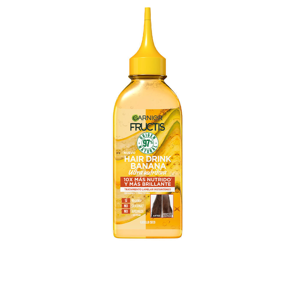 Photos - Hair Product Garnier Fructis Hair Drink banana ultra-nourishing treatment 200 ml 