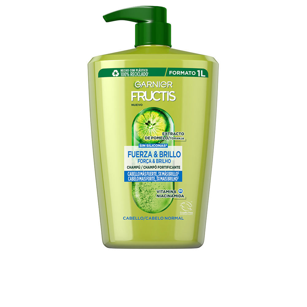 Photos - Hair Product Garnier Fructis Strength & Shine shampoo 1000 ml 