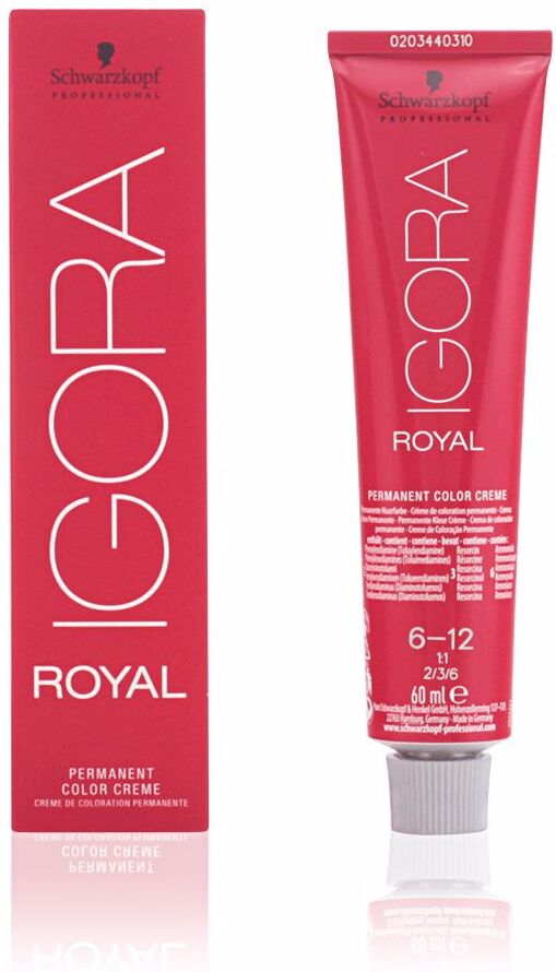 Photos - Hair Dye Schwarzkopf Igora Royal #6-12 