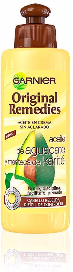 Photos - Hair Product Garnier Original Remedies crema sin aclarado aguacate & karite 200 ml 