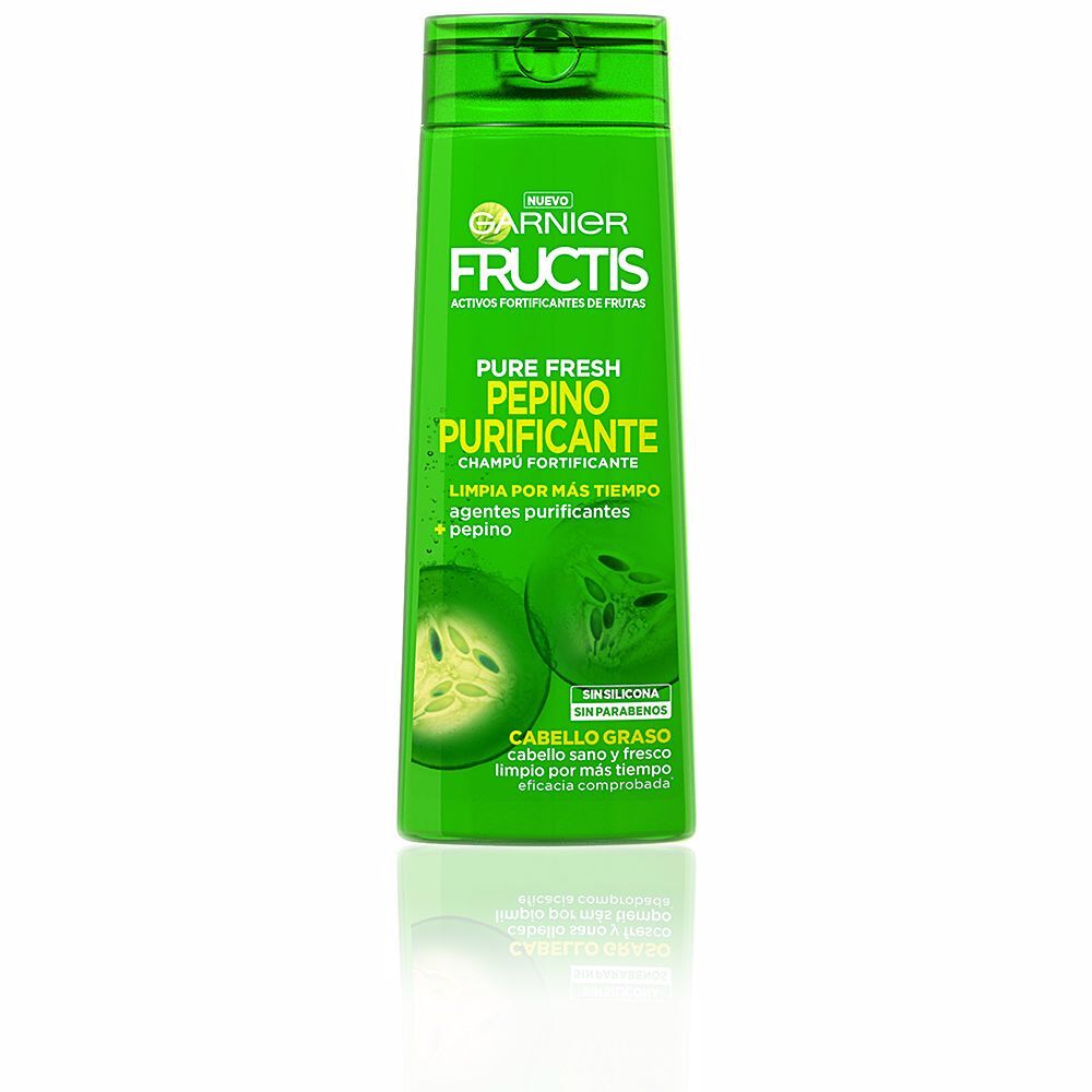 Photos - Hair Product Garnier Fructis Pure Fresh purifying cucumber shampoo 360 ml 