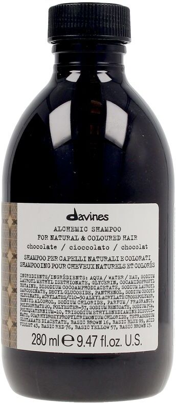 Photos - Hair Product Davines Alchemic shampoo chocolate 280 ml 