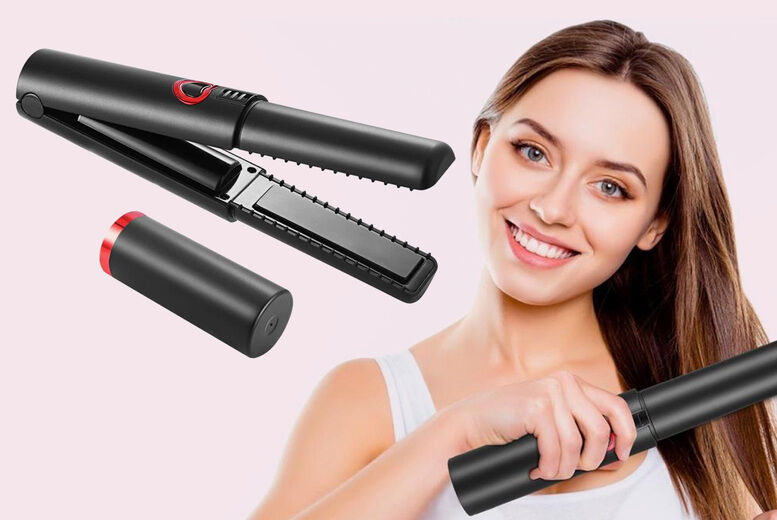 ISKA Global Trading Limited t/a Wishwhooshoffers 2-in-1 Cordless Hair Straightener & Curler