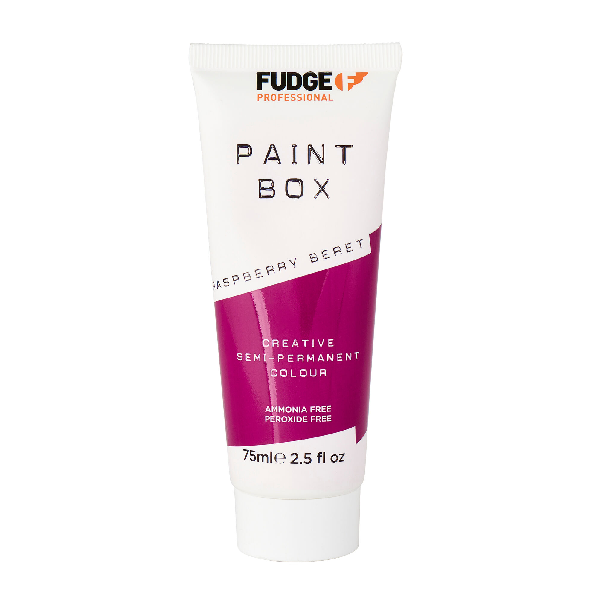 Fudge Professional Paint Box Raspberry Beret Creative Semi Permanent Colour 75ml